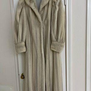 Custom made full length coat